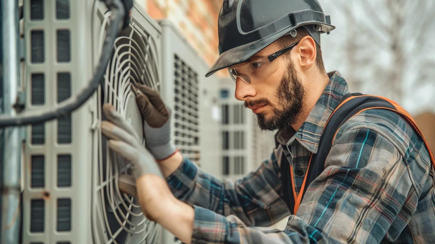 hvac-technician-installing-a-heating-and-cooling-system
